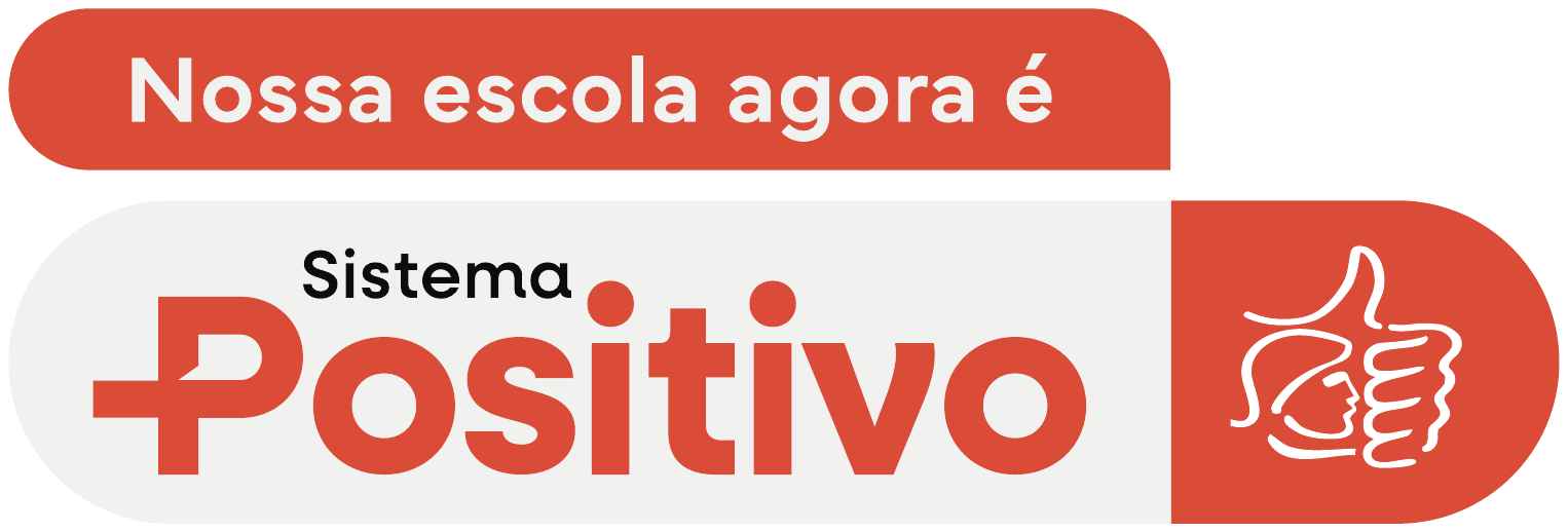 Selo Nossa escola agora é Sistema Positivo